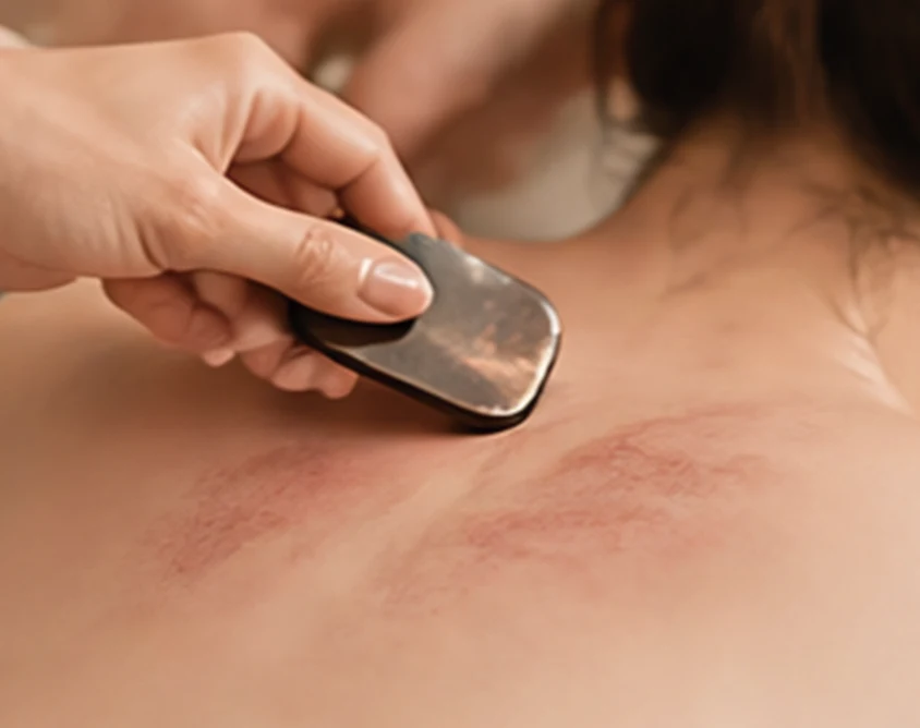 Gua Sha · Care scene · treatment reference