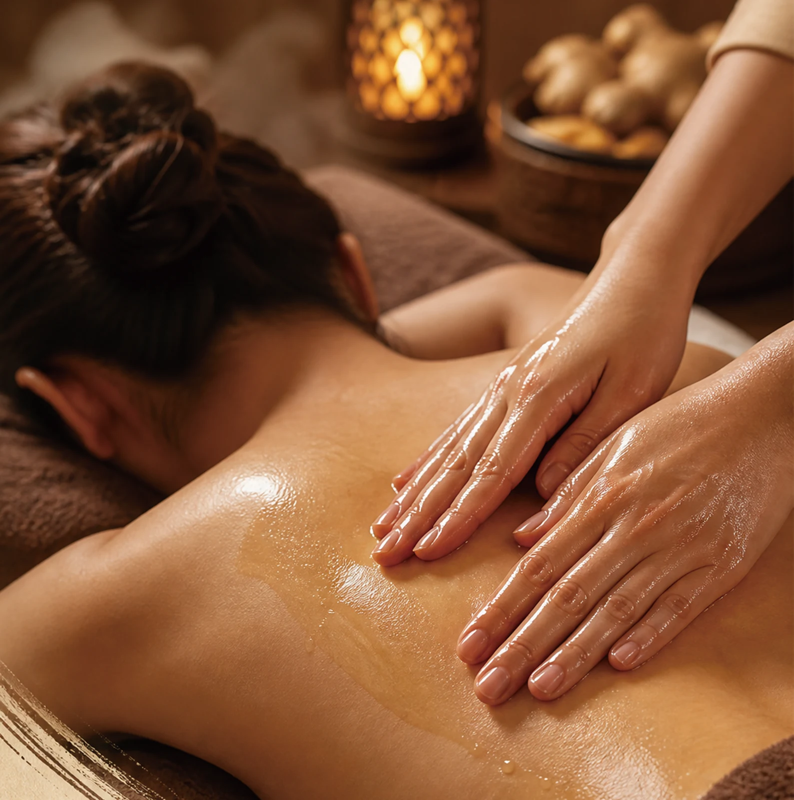 Traditional Ginger Care SPA · Care scene · treatment reference