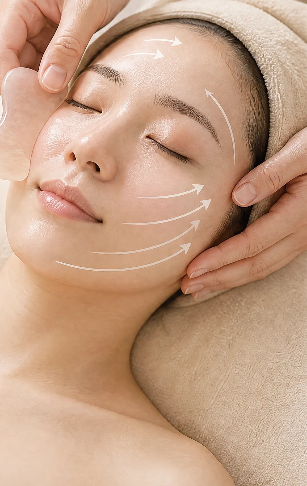 Targeted Massage Facial SPA · Care scene · treatment reference