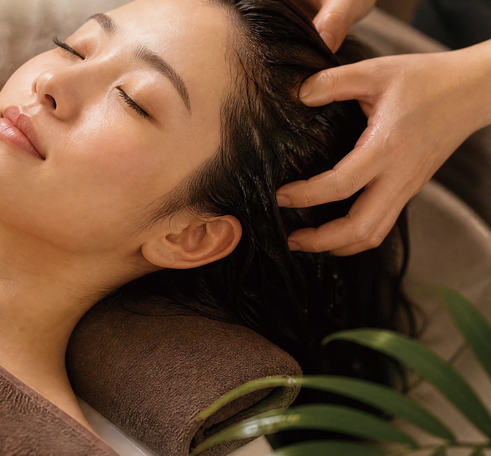 Ginger Head + Warm Abdominal SPA · Care scene · treatment reference